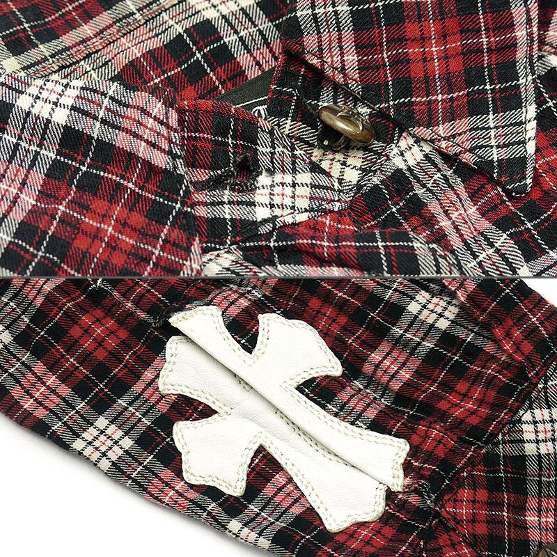 CHROME HEARTS クロムハーツ Chrome Hearts チェックシャツ CHROME HEARTS クロムハーツ Chrome Hearts チェックシャツ