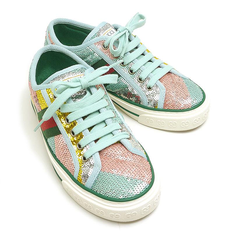 未使用　GUCCI テニス スパンコール 1977 シューズ 未使用GUCCI テニス スパンコール 1977 シューズ
