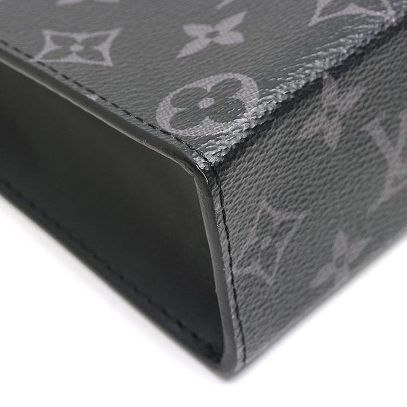 格安 価格でご提供いたしますルイヴィトン Louis Vuitton LV ポシェット・ヴォワヤージュMM M61692 モノグラム・エクリプス  クラッチバッグ セカンドポーチ メンズ