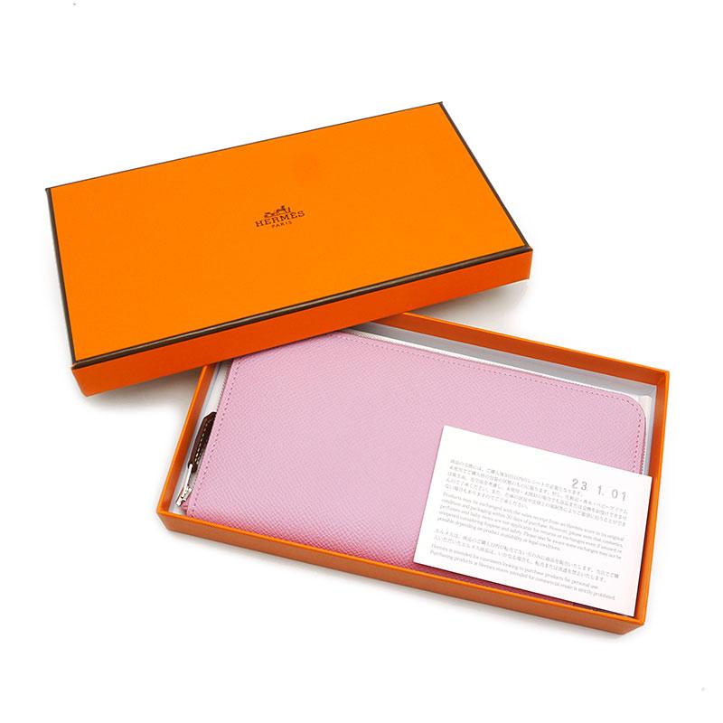 HERMES（エルメス） アザップロング シルクイン ピンク系 イエロー