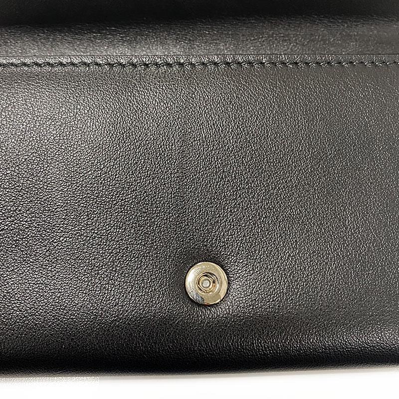 JIMMY CHOO（ジミーチュウ） 長財布 レザー 黒 ブラック スタッズ