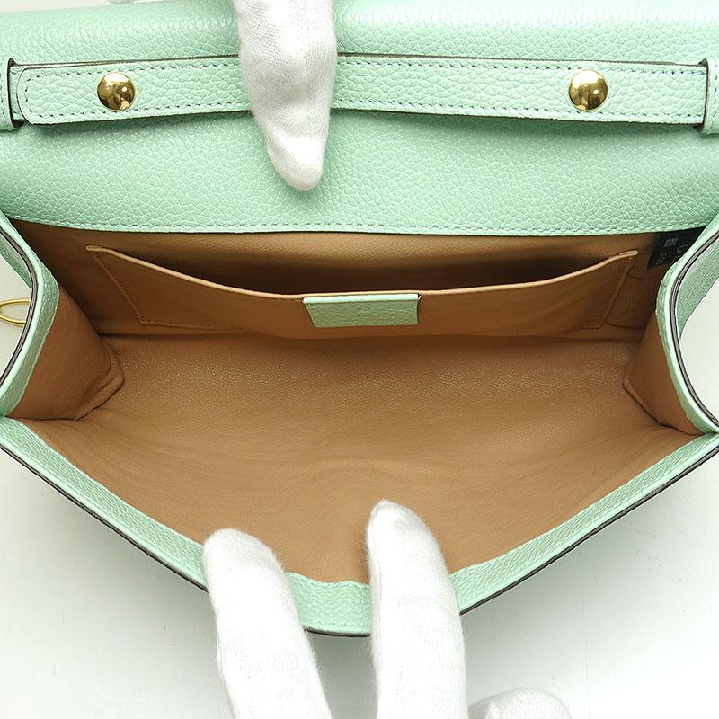 GUCCI グッチ ズゥミ 572375 チェーンショルダーバッグ グリーン