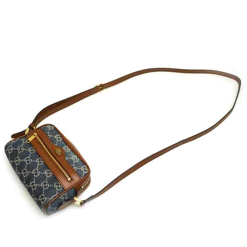 グッチ GUCCI オフィディア GGジャガードデニム ミニバッグ