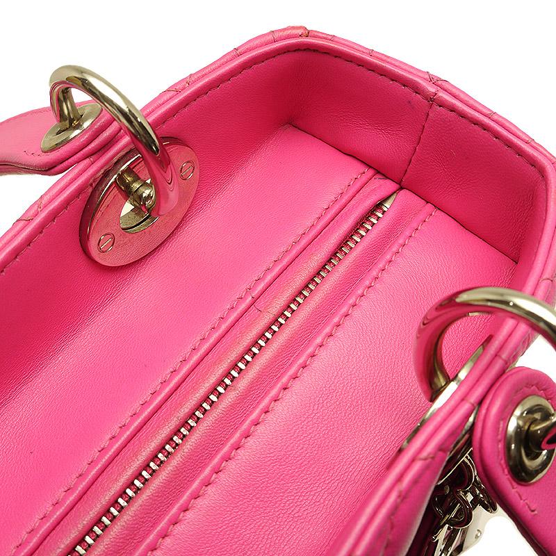 Christian Dior ディオール レディディオール ミディアムバッグ 