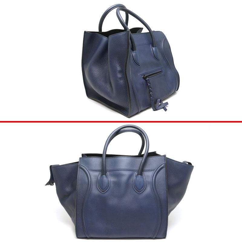 セリーヌ CELINE ロゴ ラゲージ ファントム 84846 ハンドバッグ 