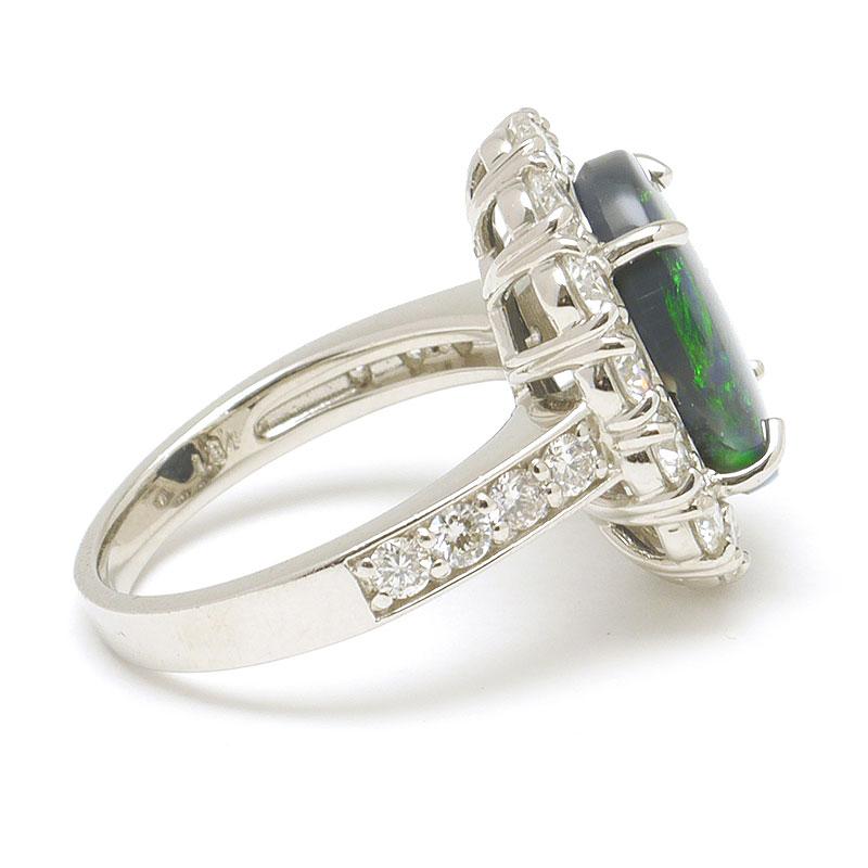 ダイヤモンド×エメラルド リング Pt900 2.41ct 8.7g
