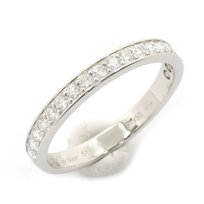 カルティエ Cartier 1895ウェディングリング #51 約11号 ハーフ 