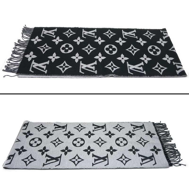 ルイヴィトン Louis Vuitton LV エシャルプ・シンプリー M76964 ウール  
