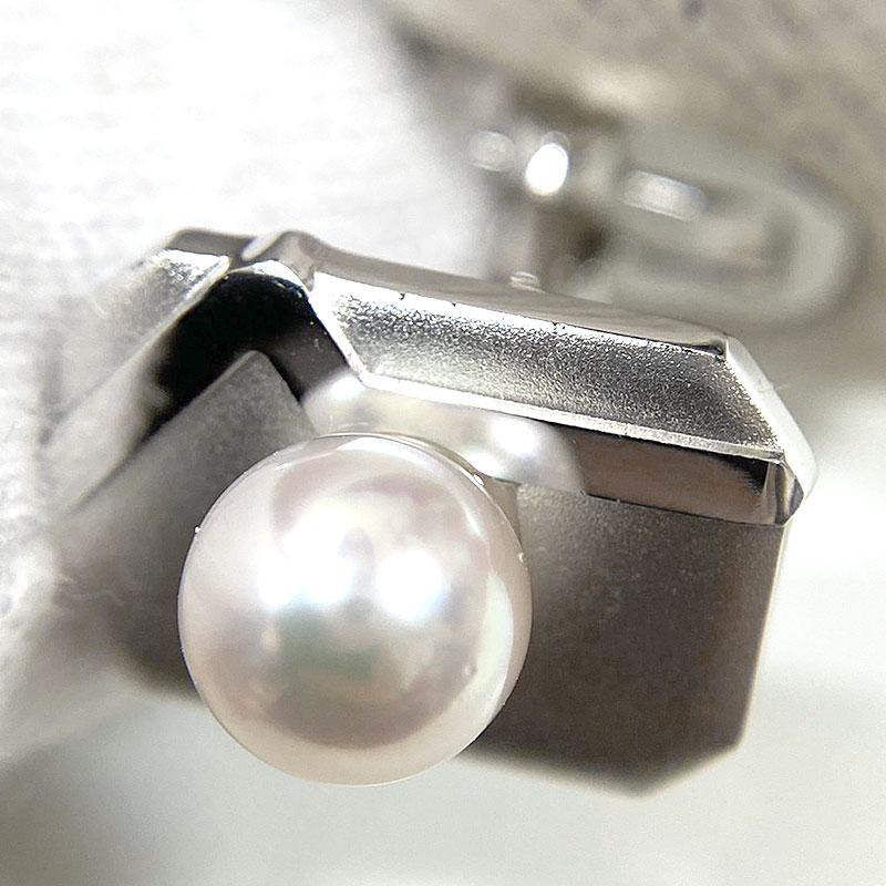 TASAKI（タサキ） カフス シルバー パール径約7mm : 質屋クラタセブン