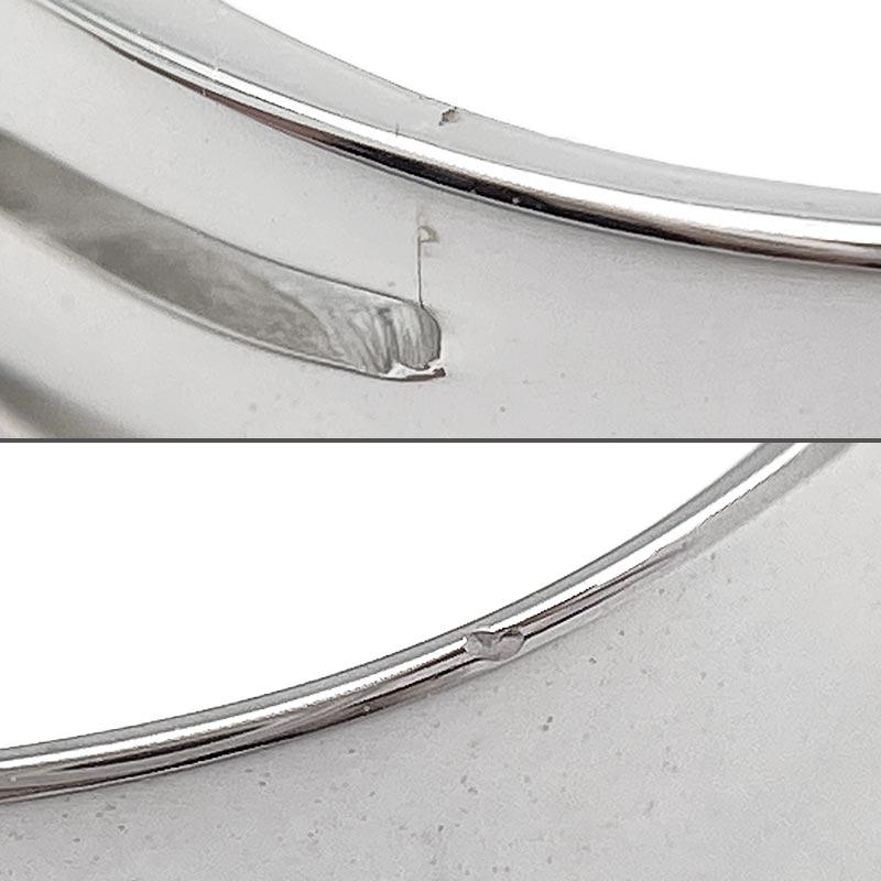 約12号 【マダム】 K18WG・ダイヤ0.33ct 3列デザイン
