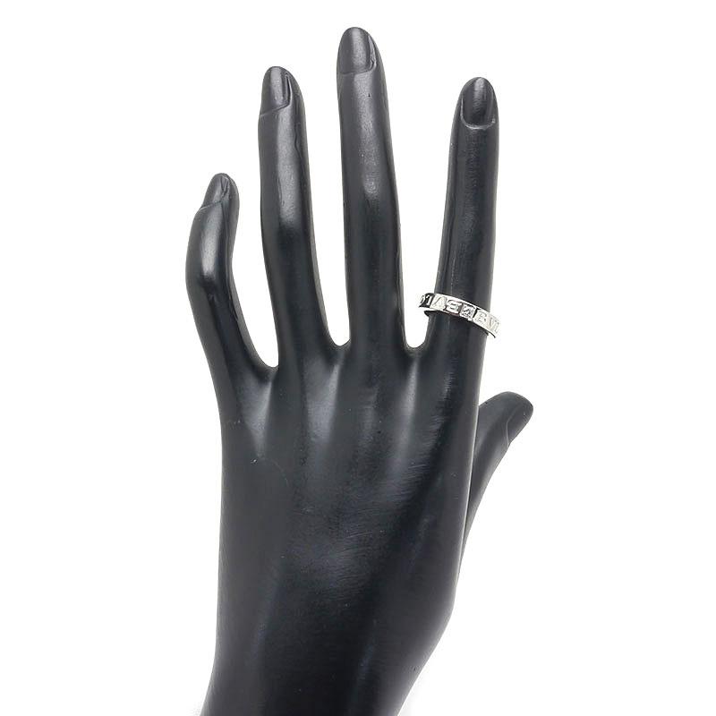 ブルガリ・ブルガリダブルロゴ リングダイヤモンドセット750WG 11.5