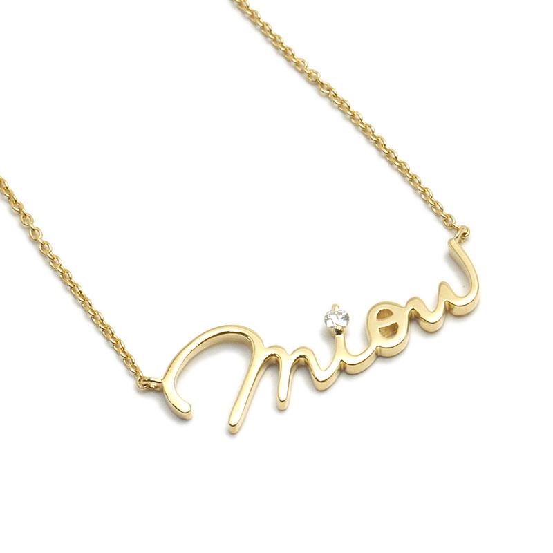 STAR JEWELRY（スタージュエリー） シグネチャーネックレス K18YG 