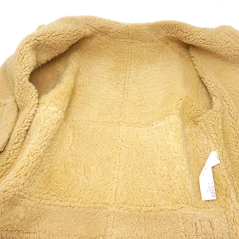 CELINE（セリーヌ） シアリング ムートン ボンバージャケット 48