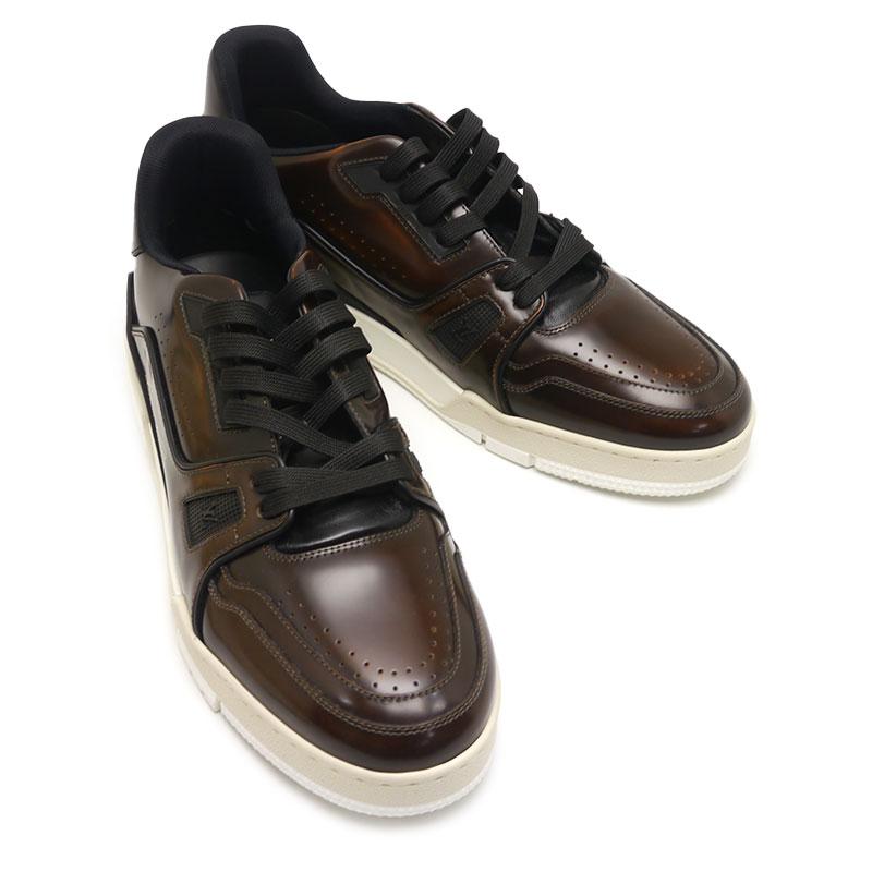 ▲LOUIS VUITTON ヴィトン LVトレイナー パテント ローカット LV トレイナー スニーカー ｜ルイ・ヴィトン 公式サイト - 1AAV8R