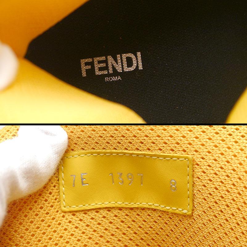 FENDI（フェンディ） ハイカットスニーカー ブラック サイズ8 : 質屋