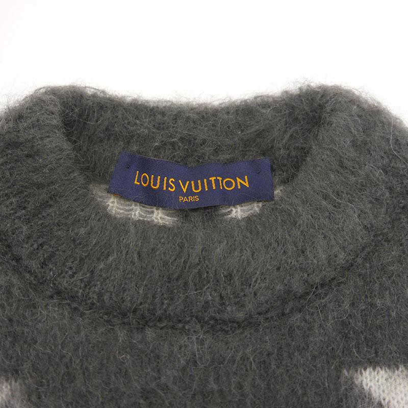 LOUIS VUITTON（ルイ・ヴィトン） USAフラッグモヘアジャガードニット