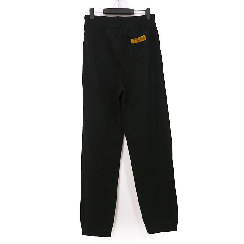 ルイヴィトン ニットパンツ RM201Q JZE HIN47W XS ブラック LOUIS VUITTON（ルイ・ヴィトン） ニットパンツ RM201Q JZE HIN47W