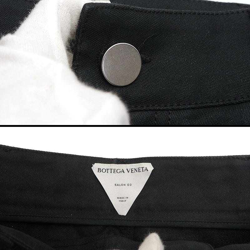 ボッテガヴェネタ BOTTEGA VENETA パンツ 44 ブラック 黒 BOTTEGA VENETA ボッテガヴェネタ ペインターパンツ 699322