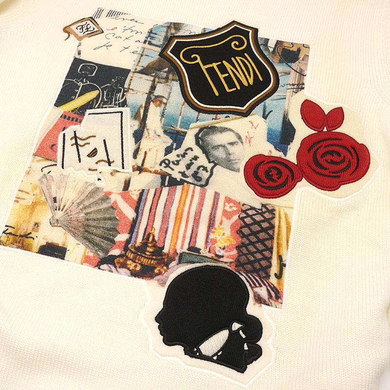 FENDI フェンディ ウールセーター ニット FZY020 A93W サイズ46