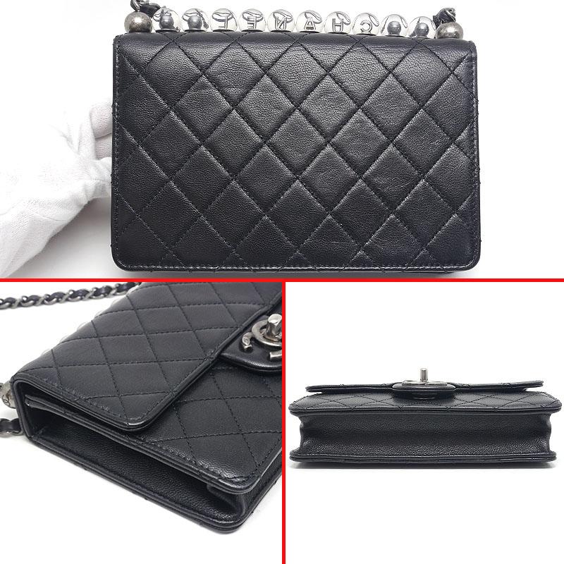 CHANEL（シャネル） マトラッセ チェーンショルダーバッグ AS0585