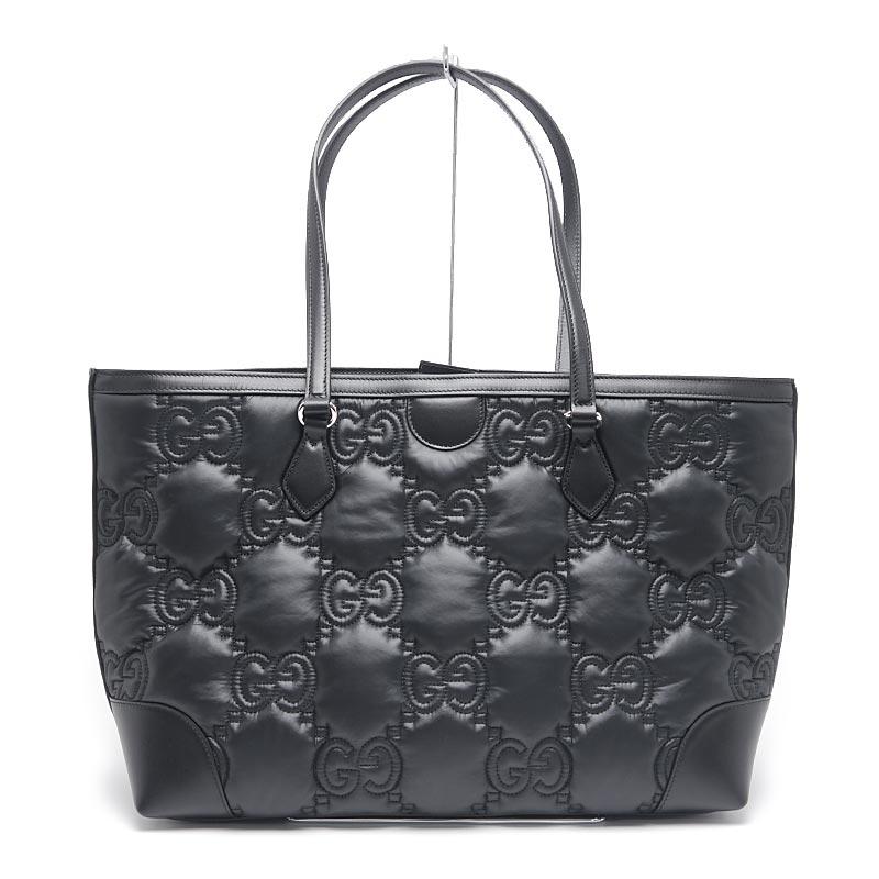 GUCCI グッチ GGマトラッセ ミディアムトートバッグ 631685 ブラック 