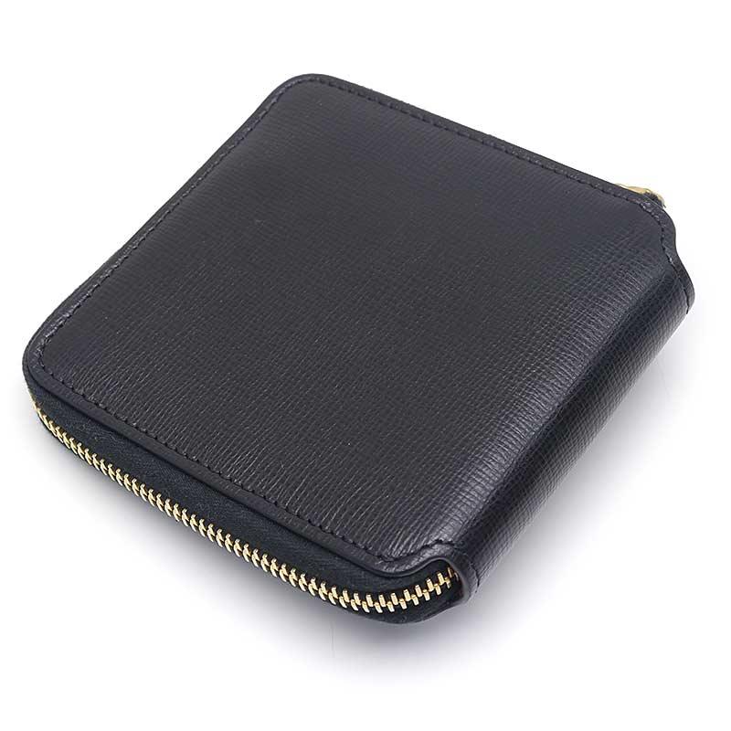 ヴァレンティノ レザー ラウンドジップ コンパクトウォレット ブラック VALENTINO(ヴァレンチノ) VLTNラウンドZIP財布 ブラック サイズ