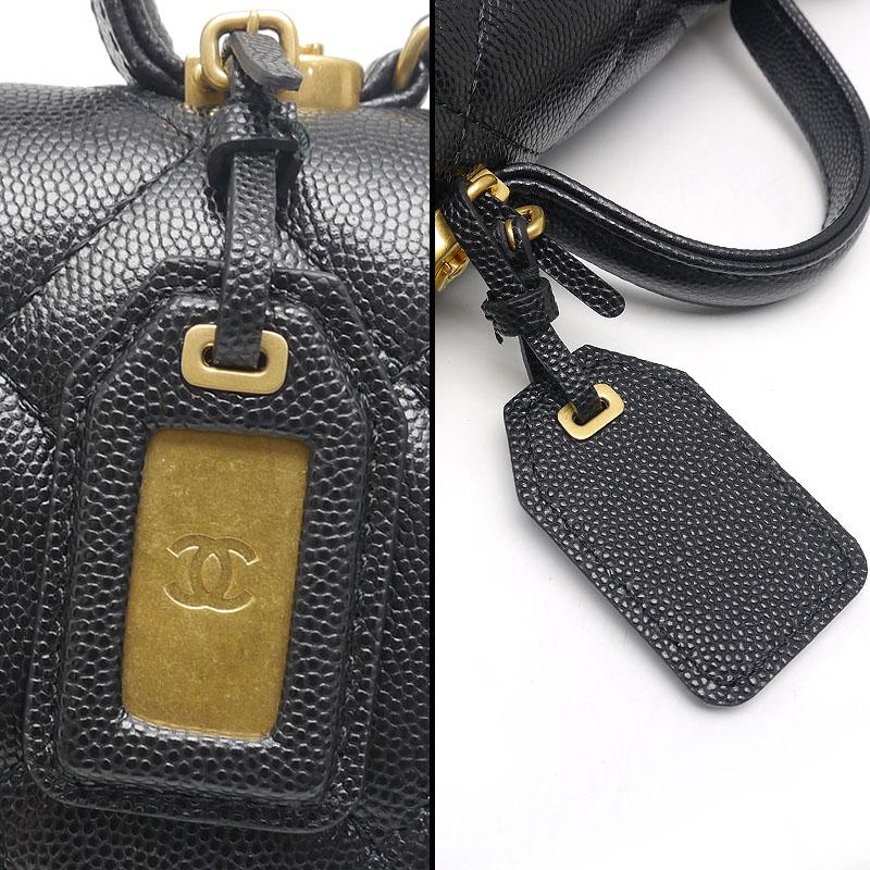 CHANEL シャネル マトラッセ スモールトップハンドルバッグ 2WAY  