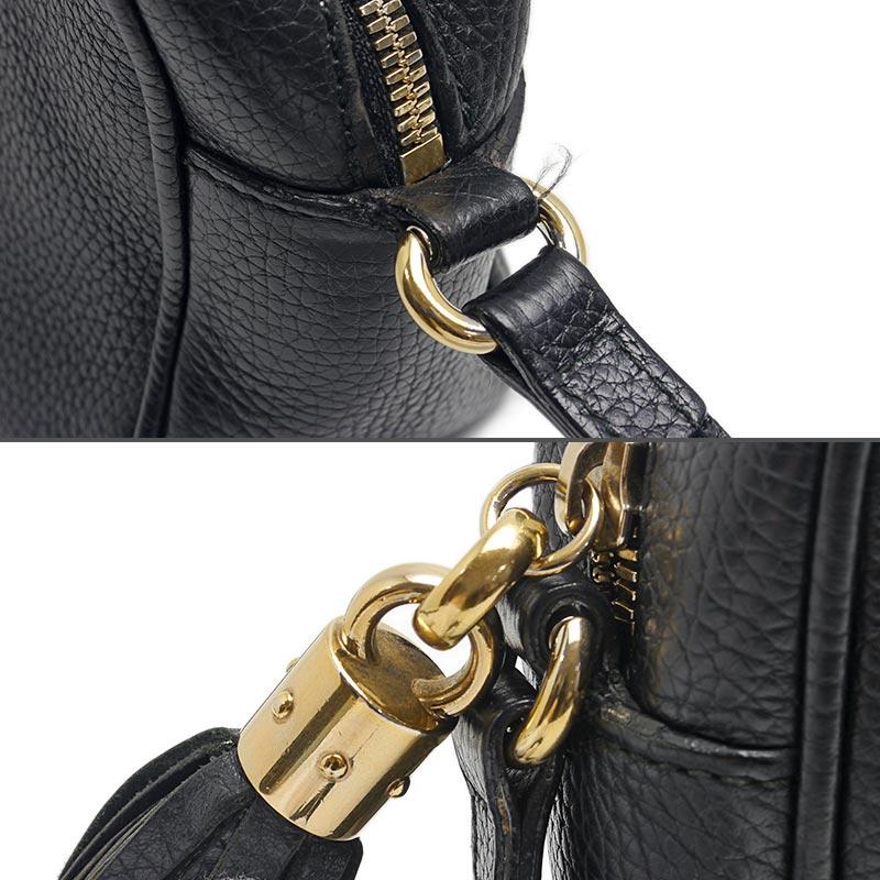 グッチ ディスコ ショルダーバッグ ソーホー レザー 黒 楽天市場】【未使用品】 グッチ ショルダーバッグ ディスコバッグ