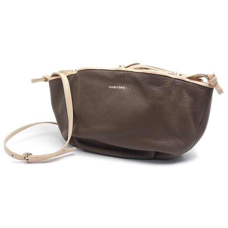 SEE BY CHLOE シーバイクロエ See By Chloe 巾着型ショルダーバッグ  