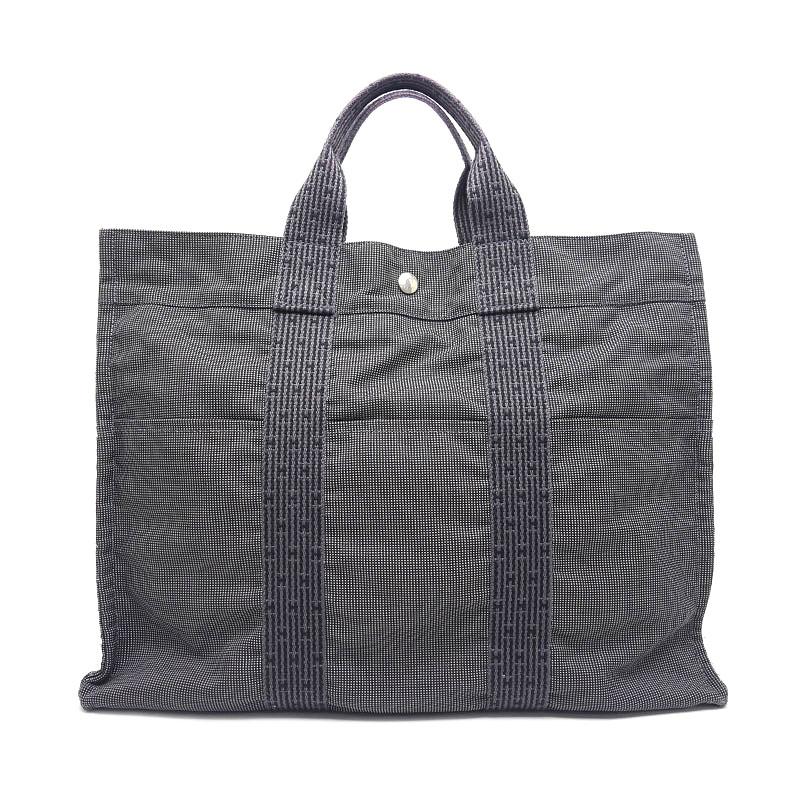 HERMES（エルメス） エールライントートMM キャンバス ハンドバッグ A4