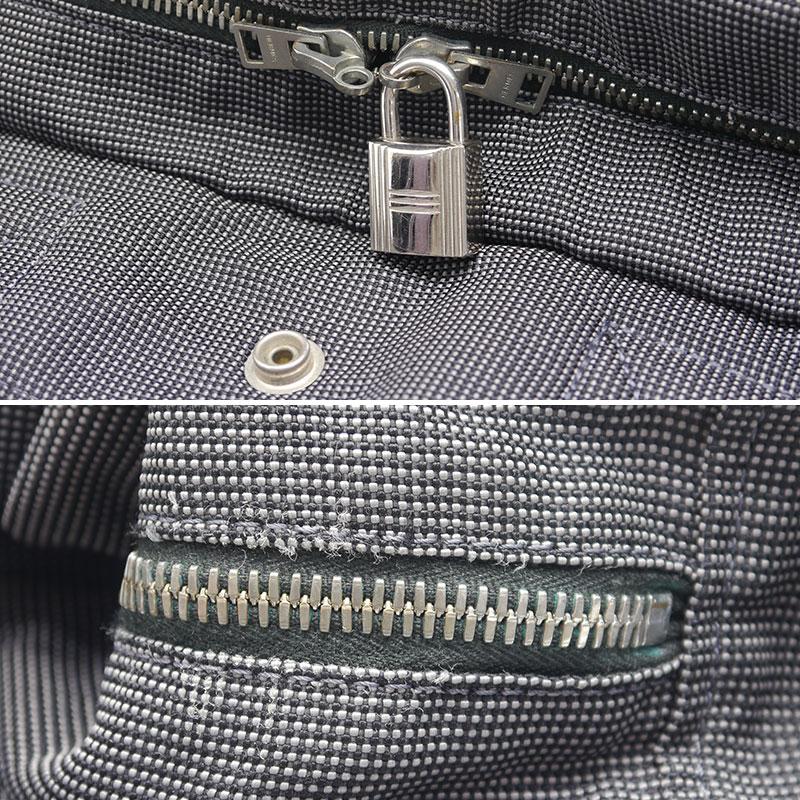 HERMES（エルメス） エールライントートMM キャンバス ハンドバッグ A4