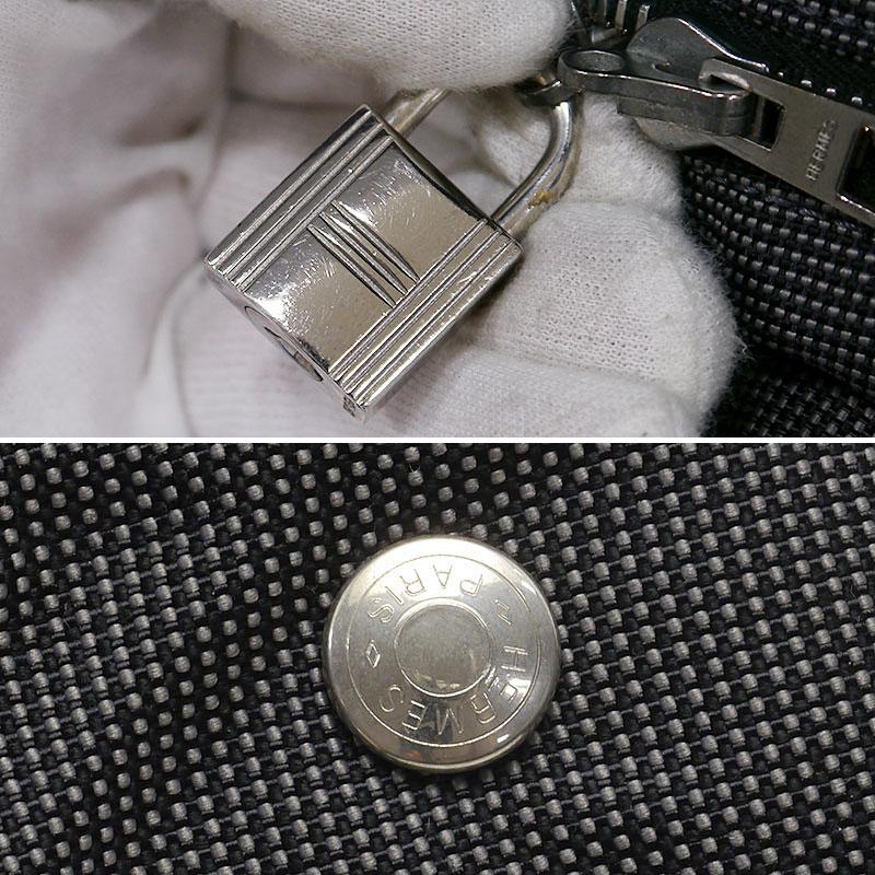 HERMES（エルメス） エールライントートMM キャンバス ハンドバッグ A4 