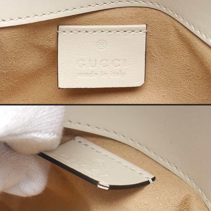 GUCCI グッチ GGマーモント ショルダーバッグ 476433 ホワイト系  