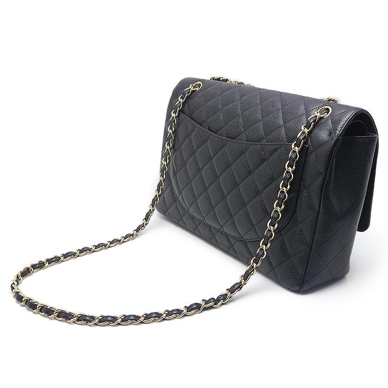 CHANEL（シャネル） デカマトラッセ34 マキシ Wチェーンショルダー