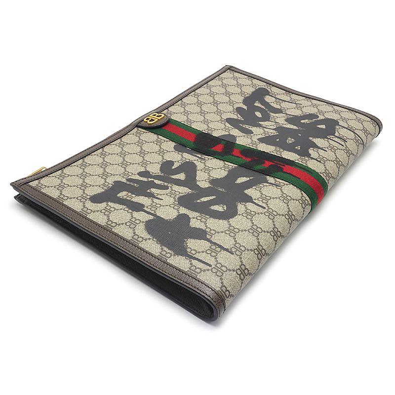 BALENCIAGA×GUCCI/ハッカープロジェクト/クラッチバッグ バレンシアガ(BALENCIAGA)バレンシアガ BALENCIAGA × GUCCI ザ