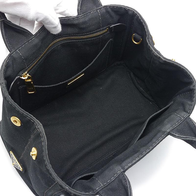 PRADA プラダ カナパ トートバッグ 2WAYハンドバッグ 1BG439 黒  