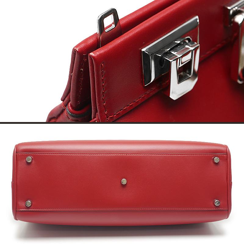 Gucci グッチ レザー ズゥミ ミディアム トップハンドル 2WAY 
