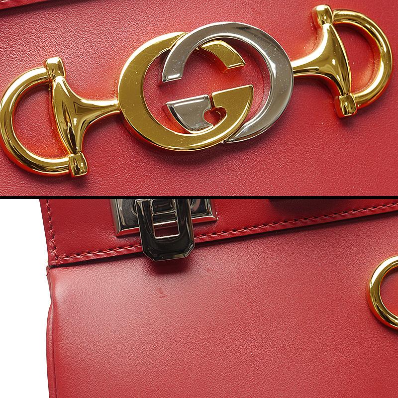 GUCCI（グッチ） ズゥミ ミディアム トップハンドルバッグ 564714 2WAY 