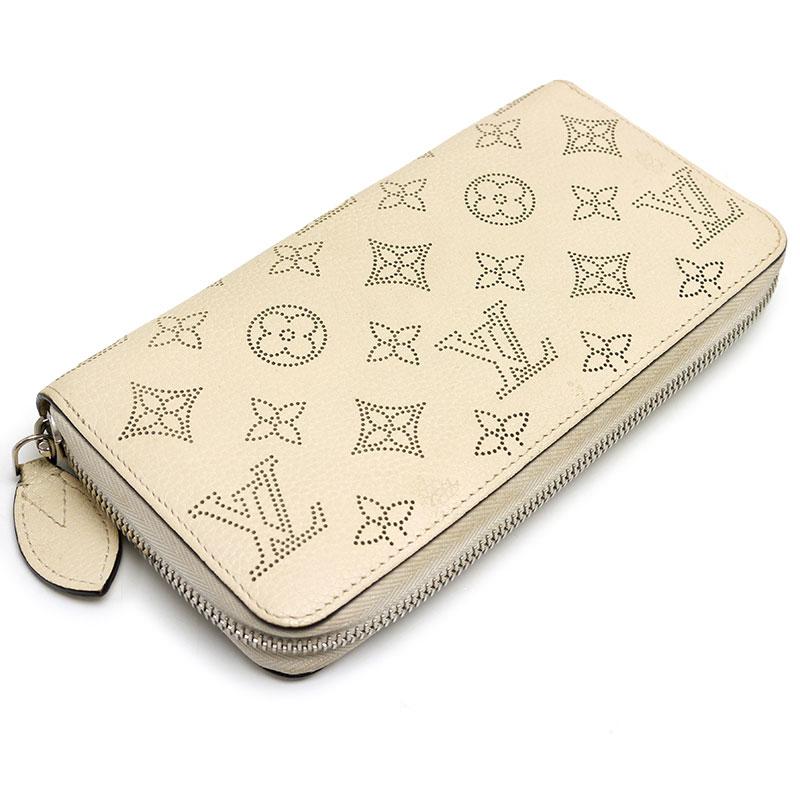 LOUIS VUITTON ルイヴィトン マヒナ M61869 ジッピー ウォレット 長  