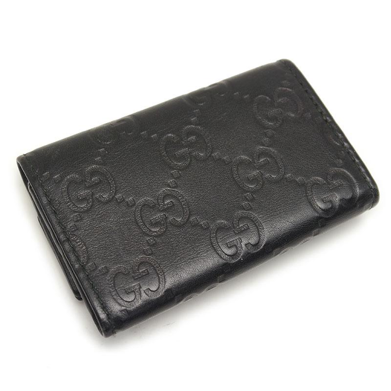 GUCCI（グッチ） インターロッキングG レザー キーケース 6連 181680