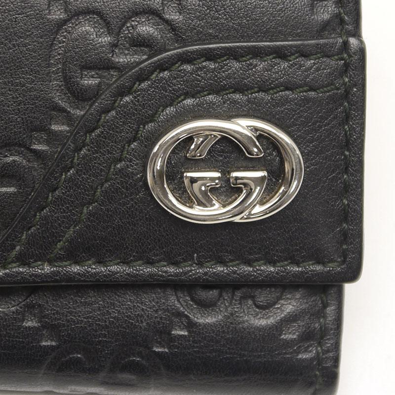 GUCCI（グッチ） インターロッキングG レザー キーケース 6連 181680