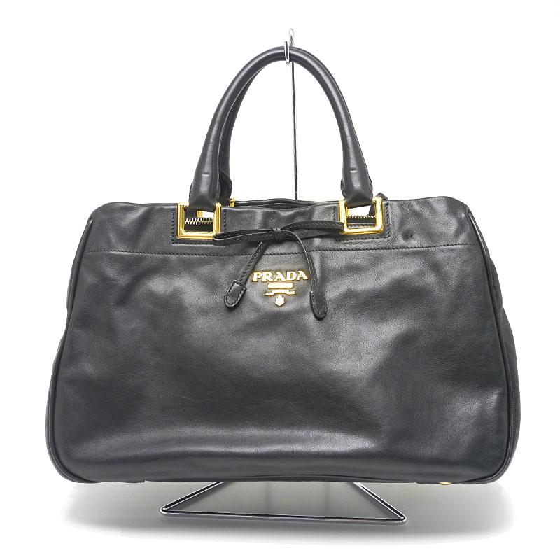 PRADA プラダ リボン付き ハンドバッグ ショルダーバッグ 2WAY BN2244  