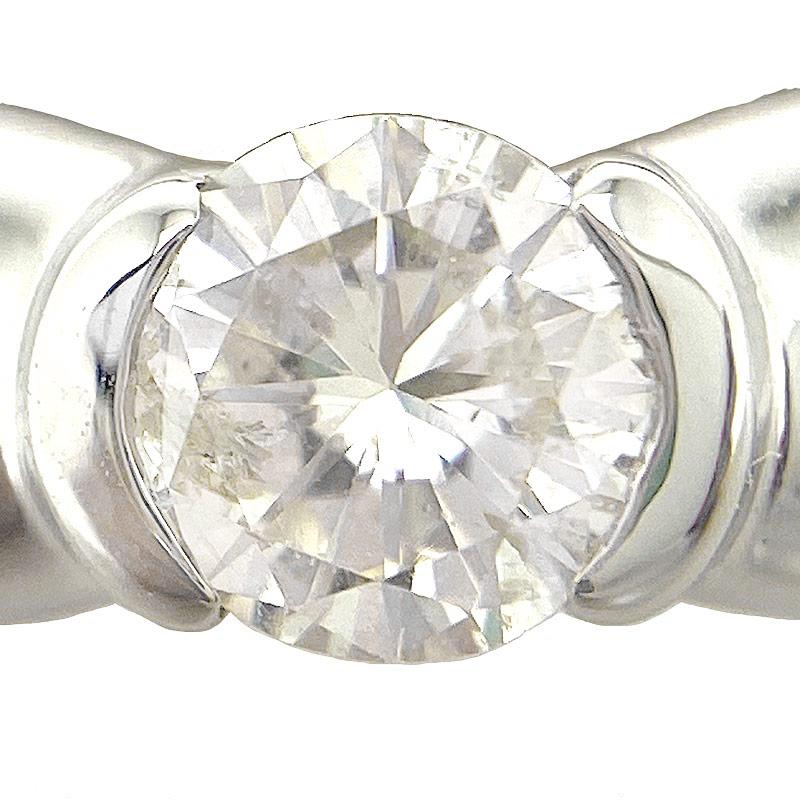 ダイヤモンドリング 約10号 PT900・D0.30ct プラチナ 1粒ダイヤ : 質屋