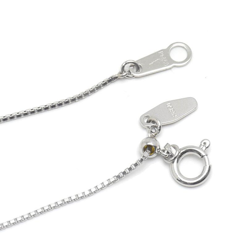 ダイヤモンドネックレス PT850/PT900・ダイヤ0.329ct H-SI1-VG 一粒 