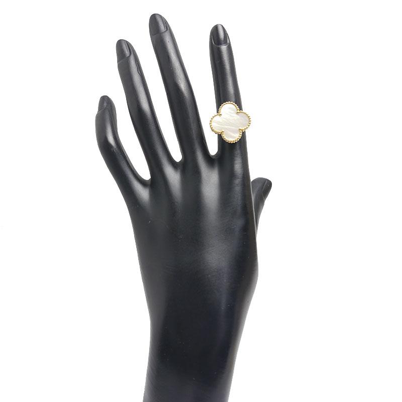 VanCleef&Arpels マジックアルハンブラ リング 9号　ヴァンクリ ヴァンクリーフアーペル Van Cleef & Arpels マジック