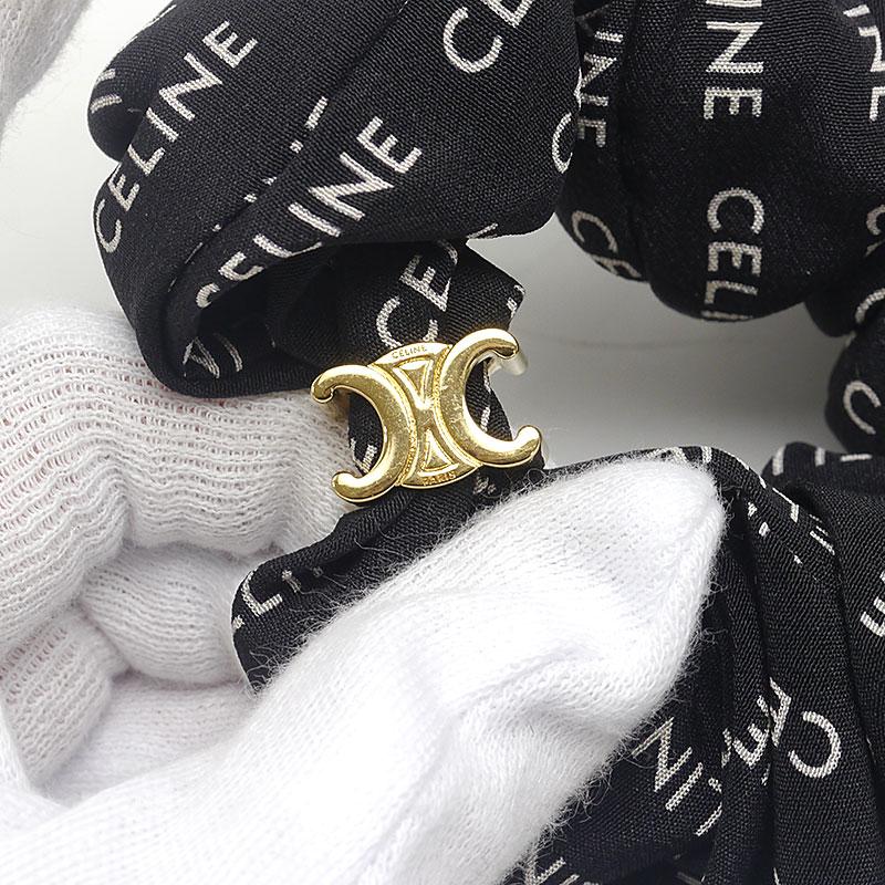 ◇セリーヌ◇シルク/レイユール/シュシュ/ヘアアクセサリー/ブランド