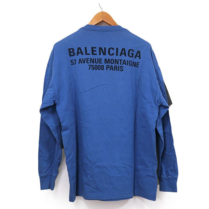 BALENCIAGA（バレンシアガ） ドッキングTシャツ 518237 ロンT XS