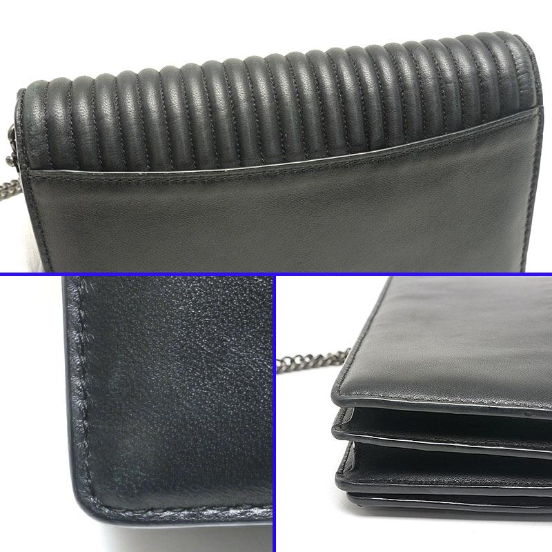 COACH コーチ チェーンショルダーバッグ 31871 レザー ブラック 星  