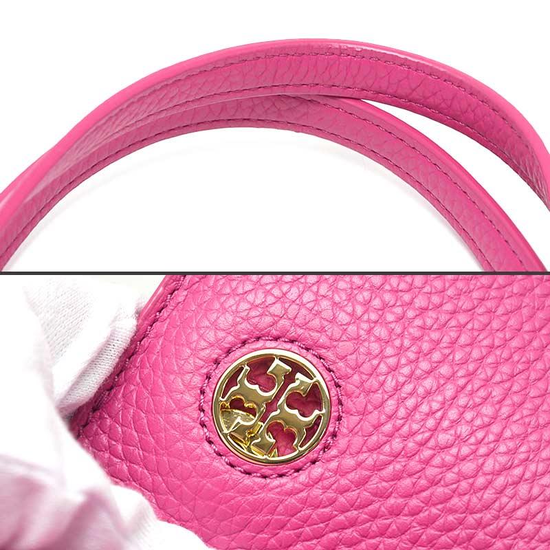 TORY BURCH（トリーバーチ） トートバッグ レザー ピンク A4サイズ対応