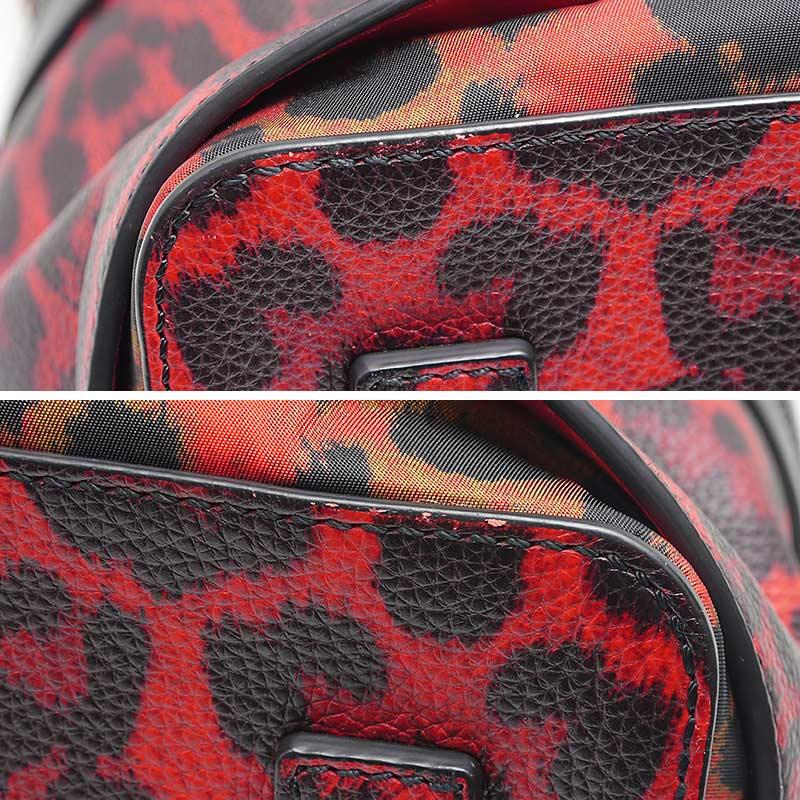 クリスチャンルブタン Christian Louboutin アポルビ 1175019 ナイロン×レザー レッド リュック_2